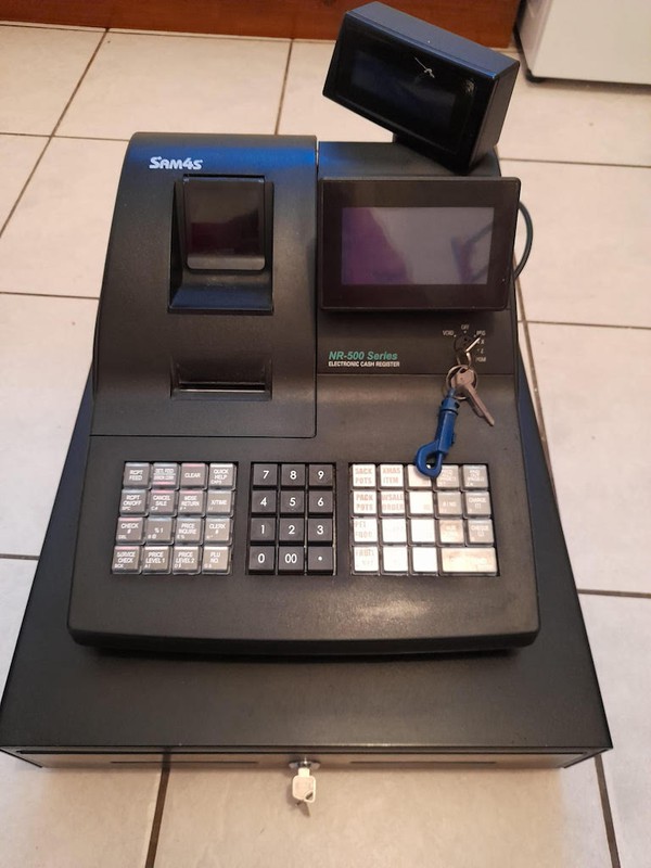 Sam4s NR-500 Series Electronic Cash Register for sale