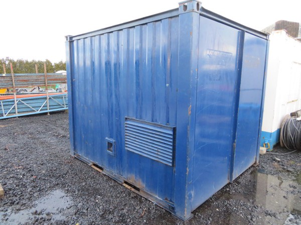Generator container cabin
