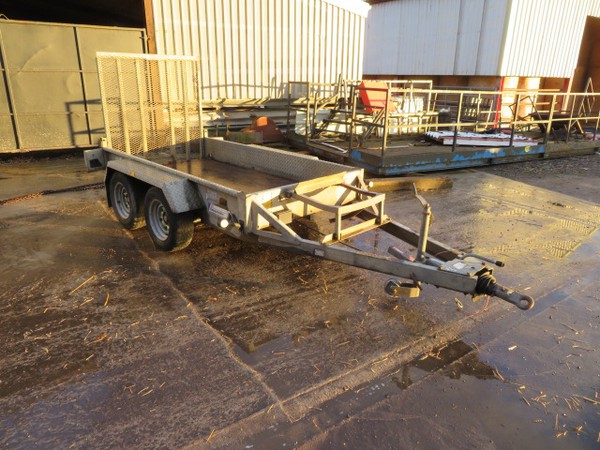 Indespension 8' x 4' Twin Axle Plant Trailer