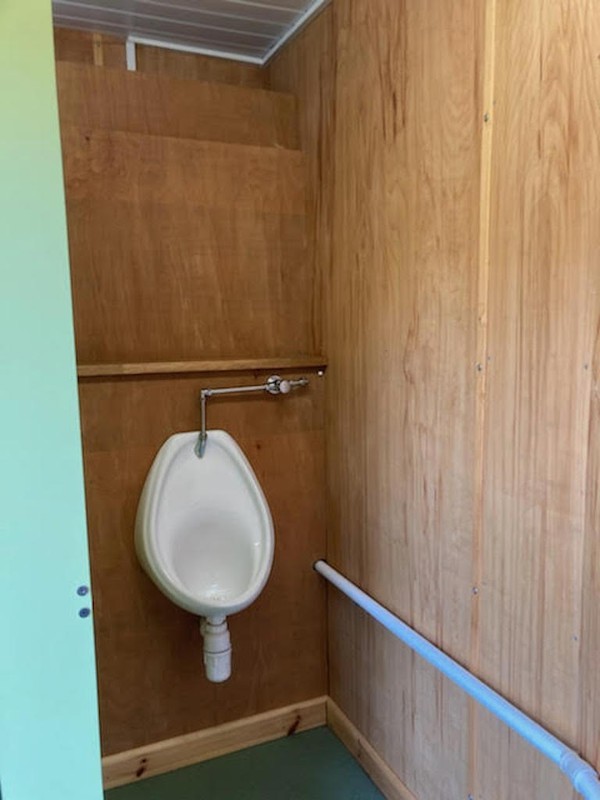 Toilet and Shower Cabin Interior
