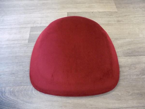 Burgundy Seat Pads for Banqueting Chairs for sale
