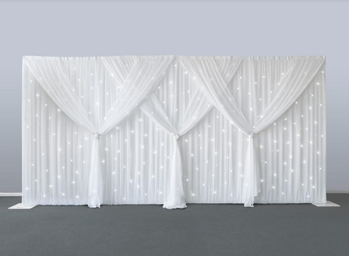 Complete White Fibre Optic Starlight Backdrop  for sale Complete White Fibre Optic Starlight Backdrop  for sale