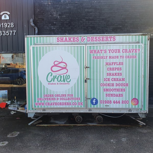 Milkshake Catering Trailer and Business for sale
