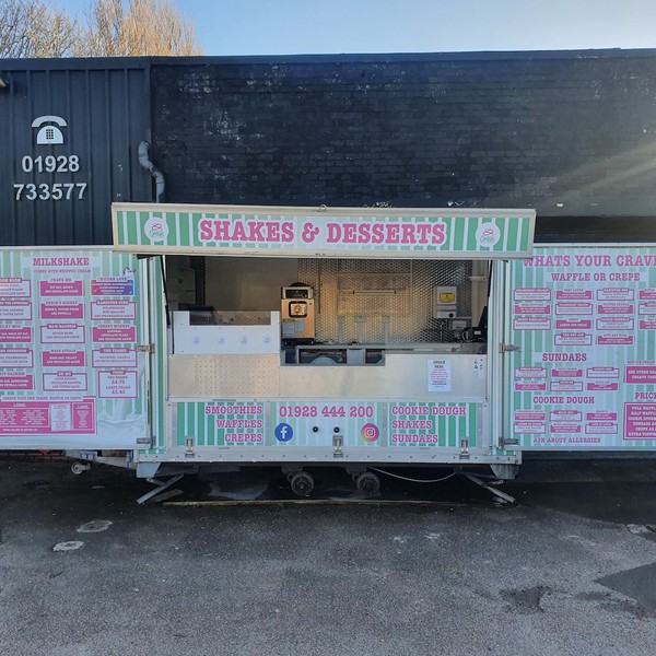 Desserts and Drinks Catering Trailer and Business for sale