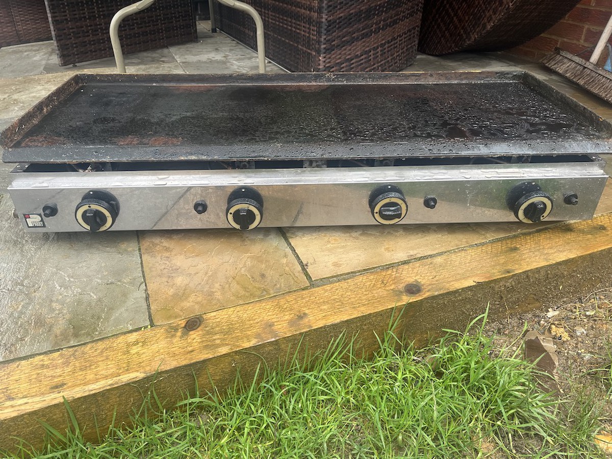 Secondhand Catering Equipment Griddles Or Flat Grills LPG Parry