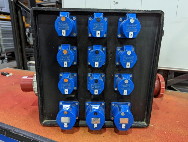 63amp 3 phase distribution to 16a and 32amp