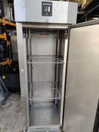 Stainless steel upright freezer