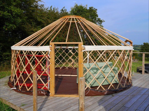 Hard wood framed Yurt for sale