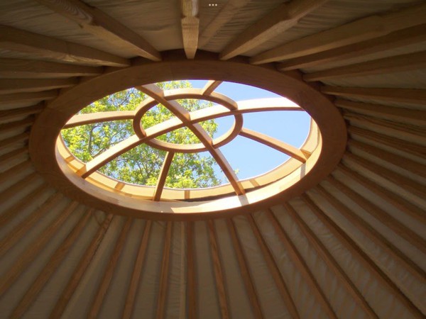 Large round window