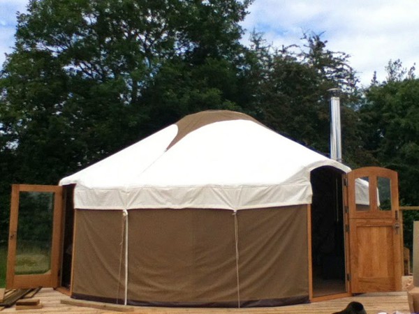 Yurt with water proof cover