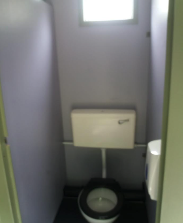 Used toilet trailer