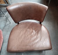 Buy Brown Leather Tub Style Chairs