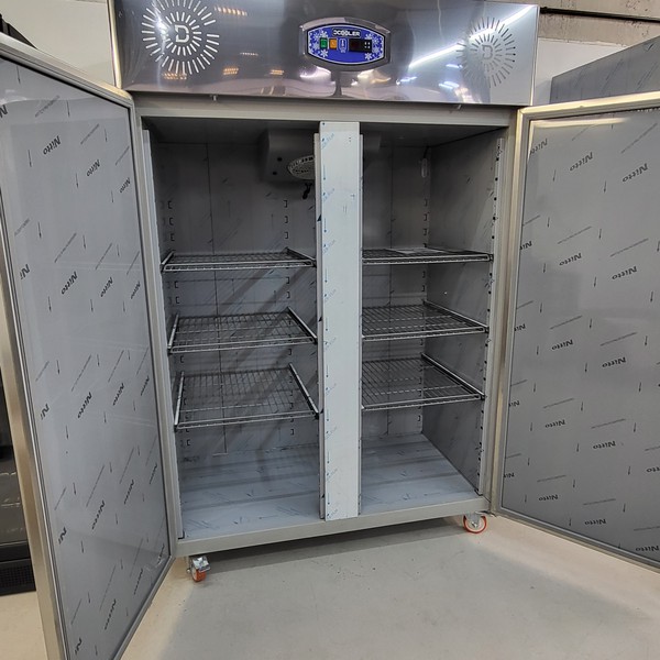 Large double upright fridge