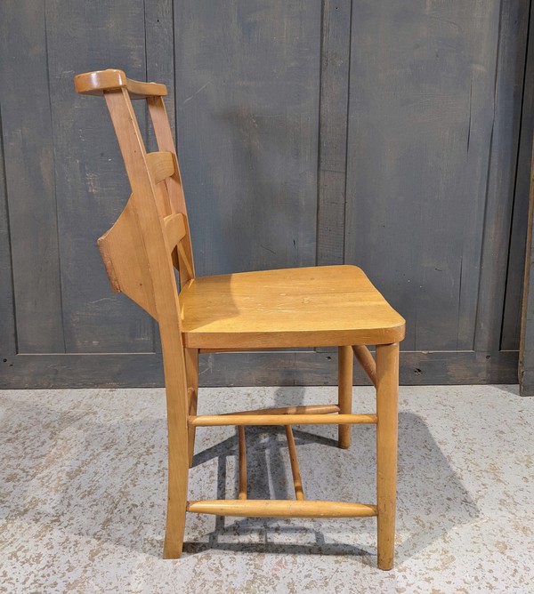 Wooden chapel chair for sale