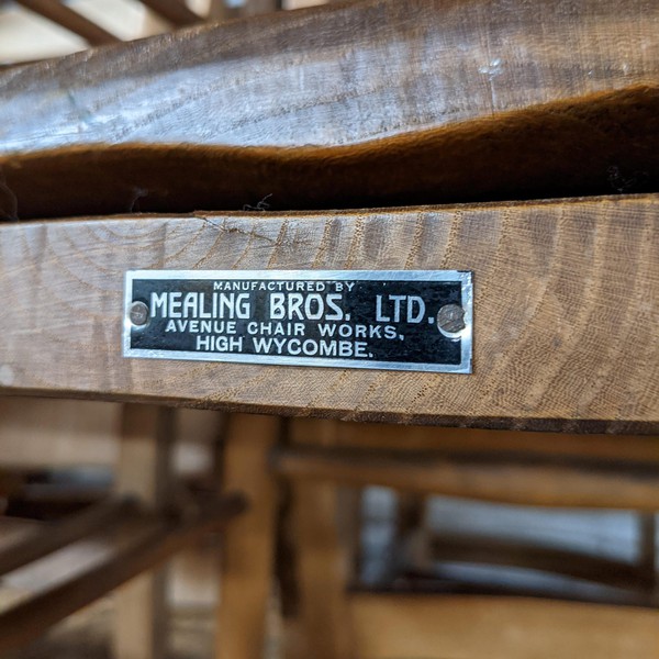 Manufactured by Mealing Bros. Ltd High Wycombe