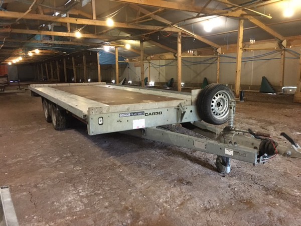 16Ft Flat bed trailer by Brian James