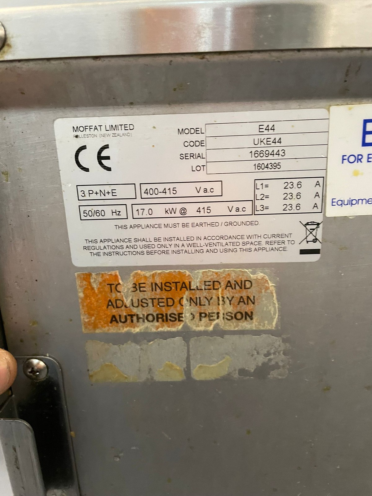 Secondhand Catering Equipment Electric Fryers Blue Seal Electric