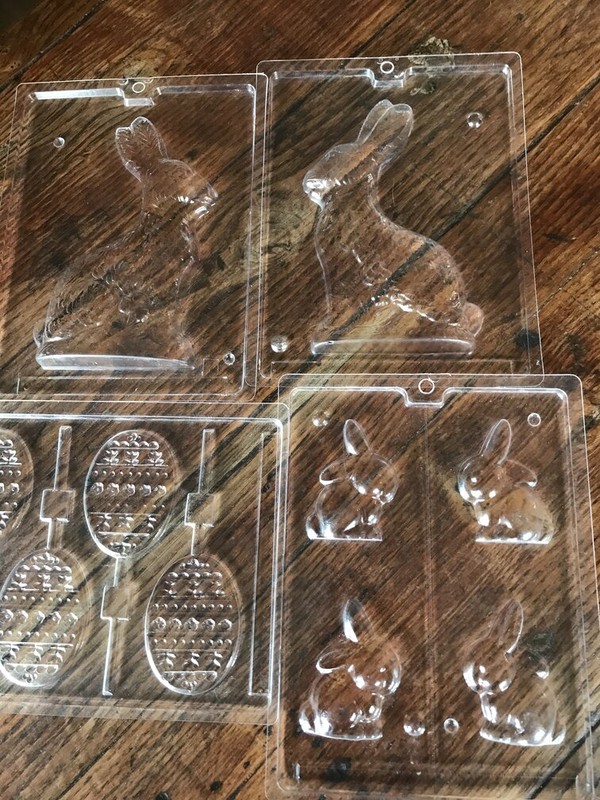 Easter chocolate moulds