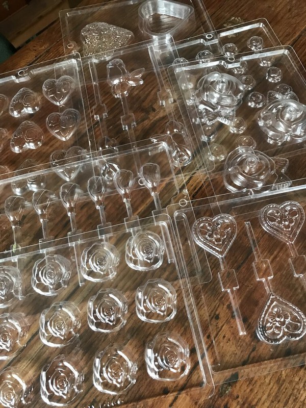 Professional chocolate moulds