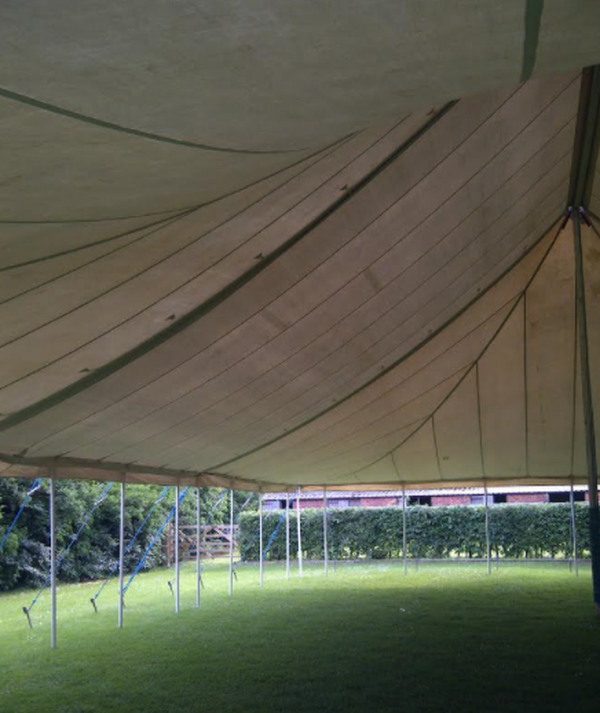 Traditional Pole marquee for sale