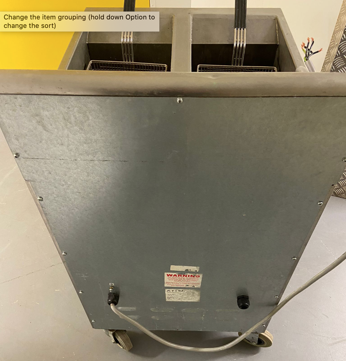 Secondhand Catering Equipment Electric Fryers Double Lincat