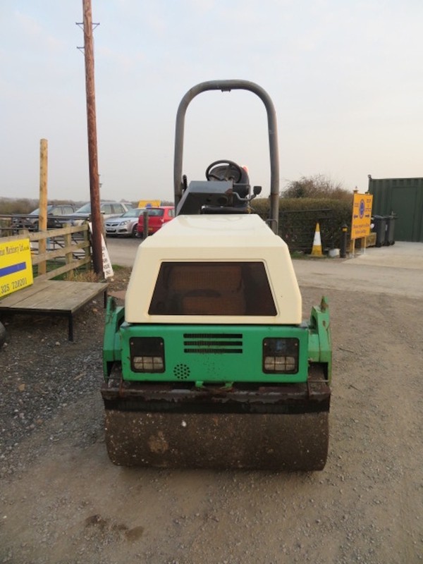 Used Benford Terex TV1200 Ride On Double Drum Road Roller