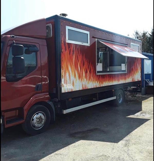 Wood fired pizza truck for sale