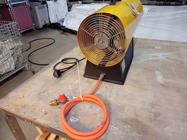 Master propane space heater