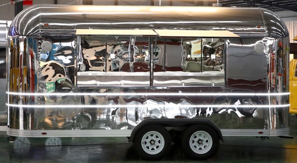 Airstream style catering trailer for sale