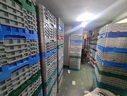 Secondhand Glass Storage Crates