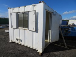 Anti vandal site office with storage