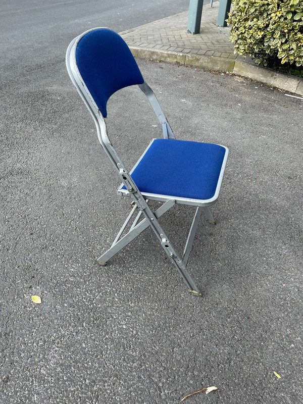 Sandler Seating Audience Folding Chair For Sale