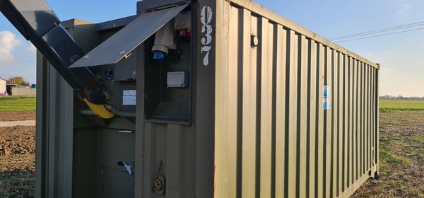 Used Insulated Hooklift ISO Container Welfare Unit For Sale