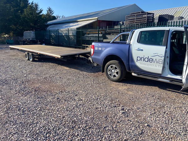 Secondhand flatbed trailer for sale