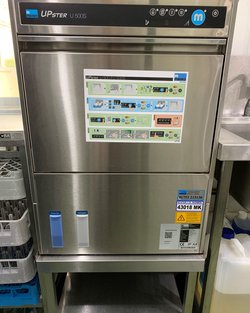 Secondhand Meiko Upster U500S Commercial Dishwasher with Water Softener For Sale