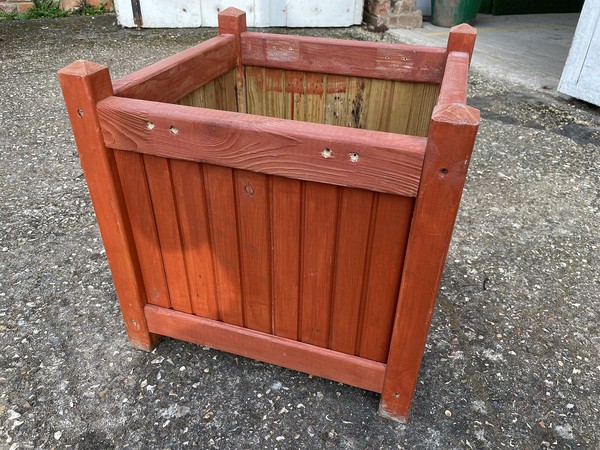 Secondhand Used Wooden Planters