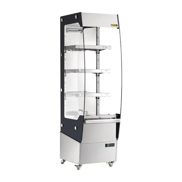 Buffalo Slimline Heated Multideck Food Display Cabinet For Sale