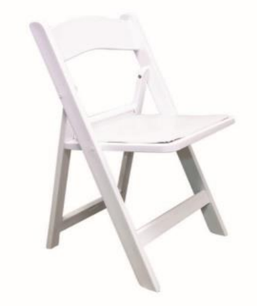 New White Resin Chairs For Sale 620 