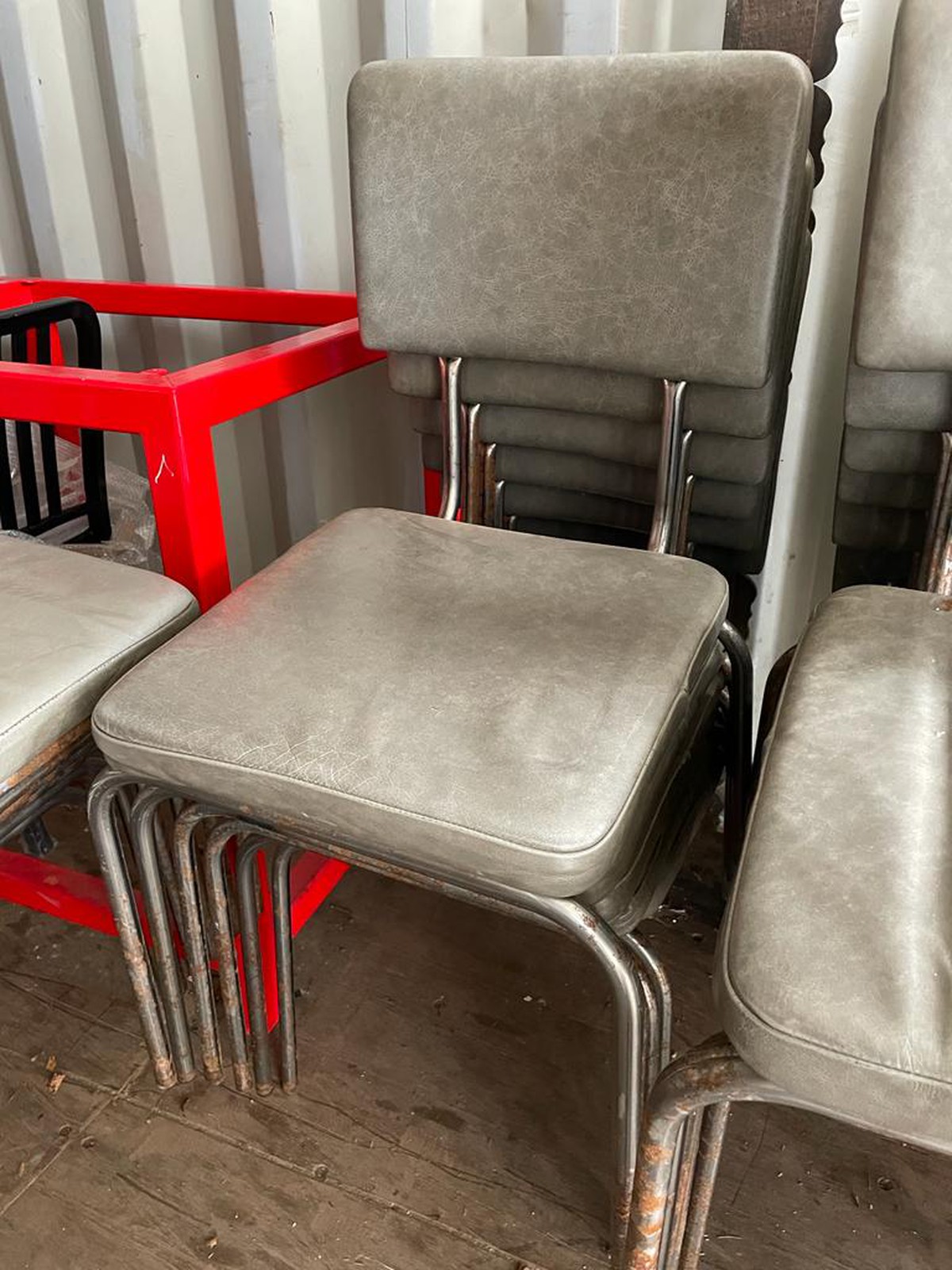 second hand stackable chairs for sale