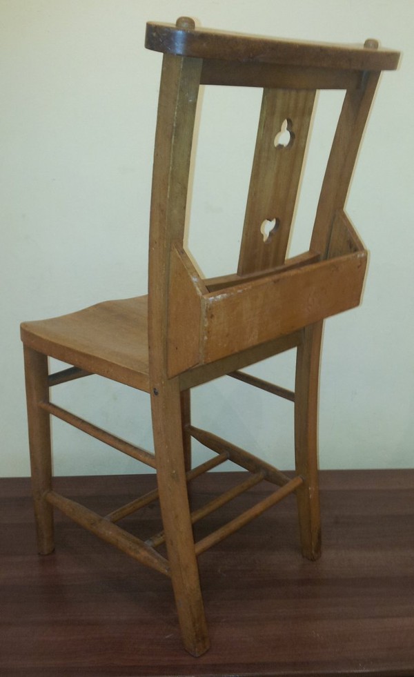 Antique Victorian Edwardian Chapel Chairs For Sale