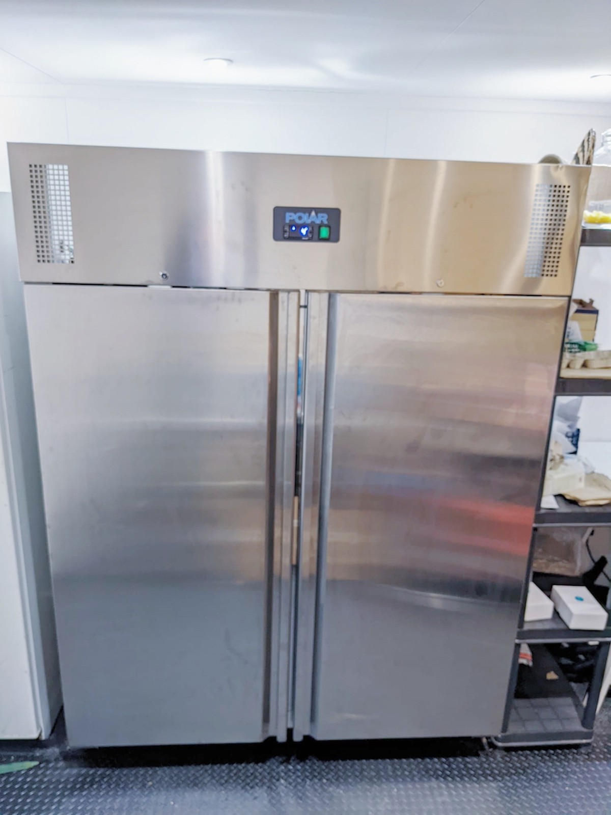 Secondhand Catering Equipment Upright Fridges Double Door Polar U