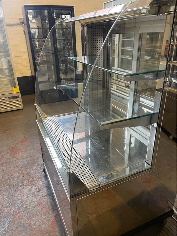 Secondhand FrostTech 1M Open Fronted Drinks Sandwich Display Chiller