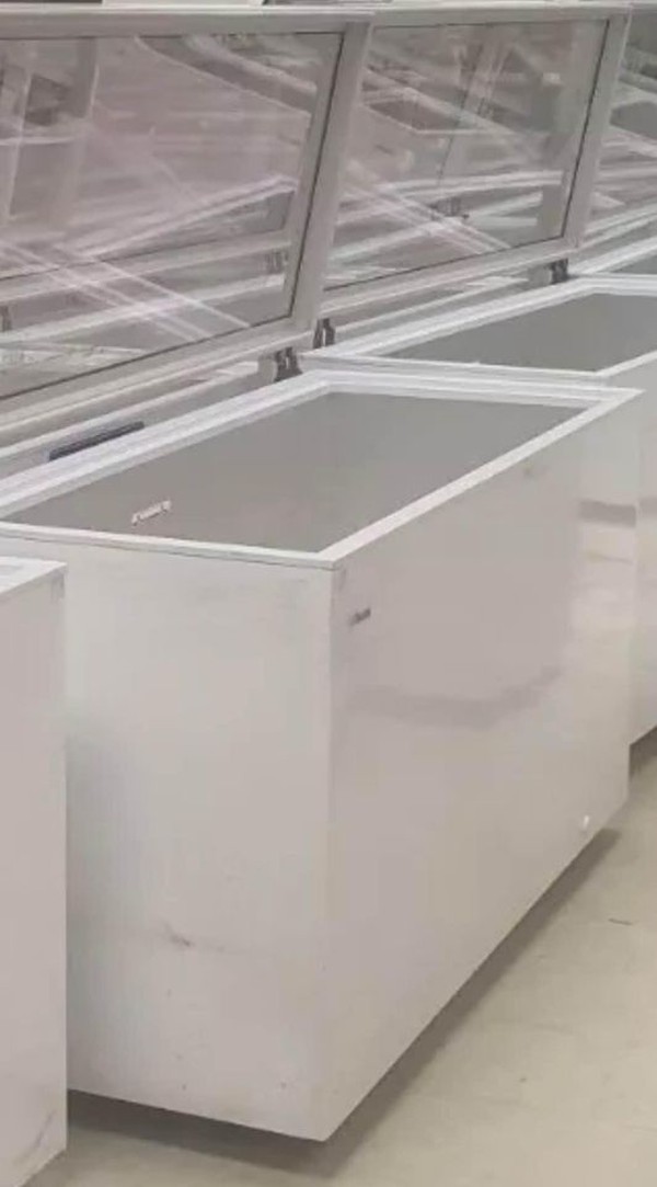 Secondhand Catering Equipment Chest Freezers Elcold 1.7M Commercial