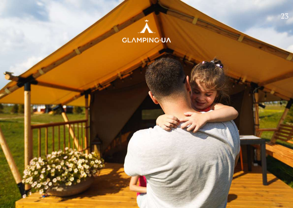 Family glamping lodges for sale