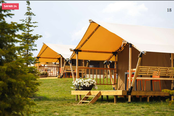 Glamping lodges / Safari tents for sale