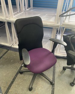 Secondhand Job Lot 8x Ergonomic Office Chairs For Sale