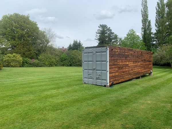 reclaimed shipping container