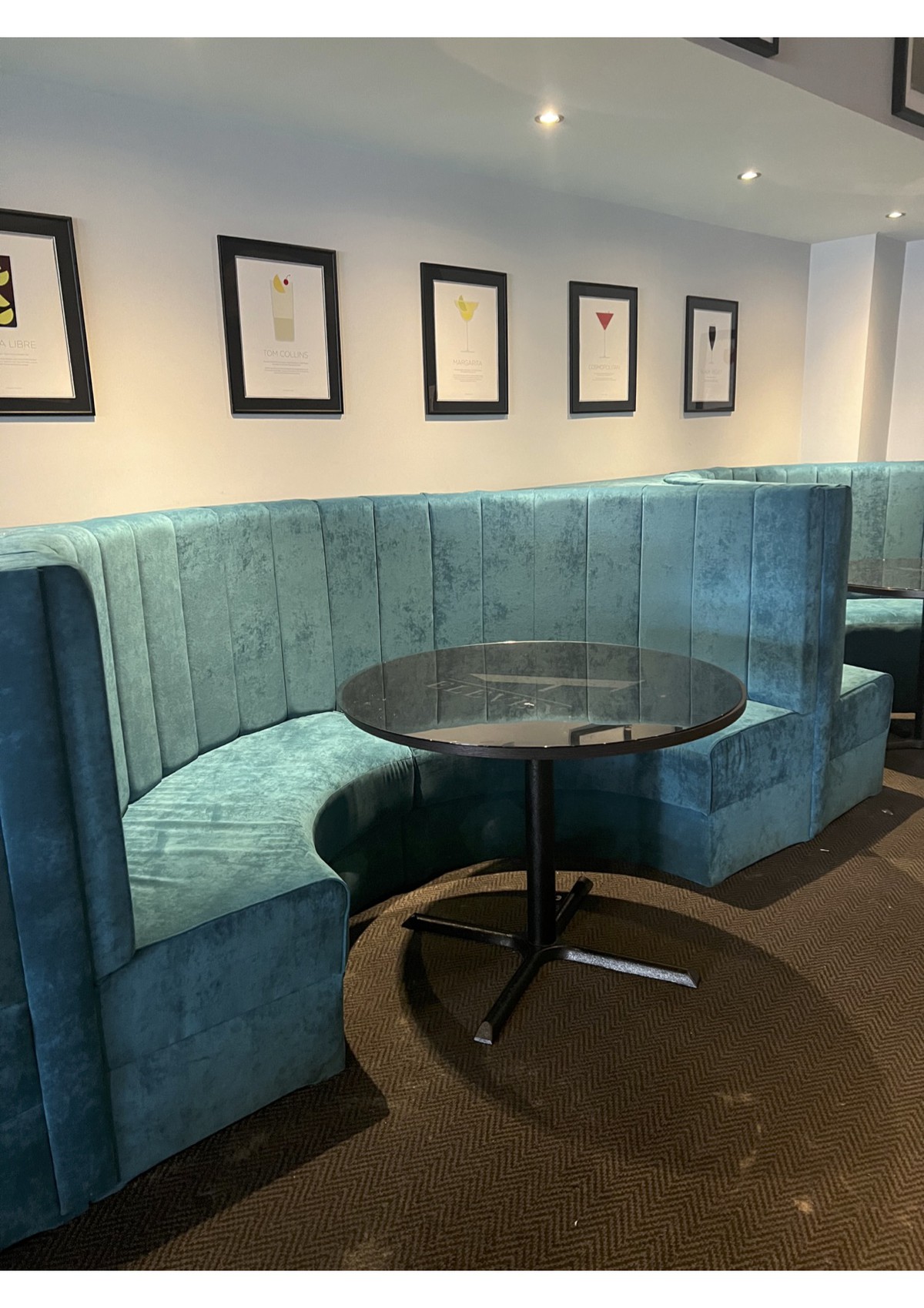 Secondhand Pub Equipment Bench Seating (Fixed) Booth Seating Ely
