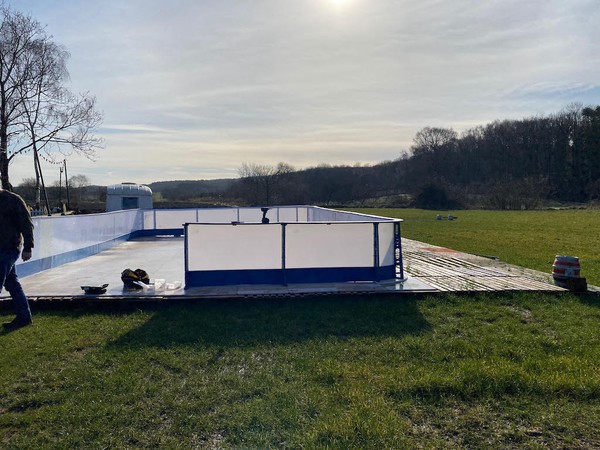 Buy Used Synthetic Ice Rink 10m x 6m