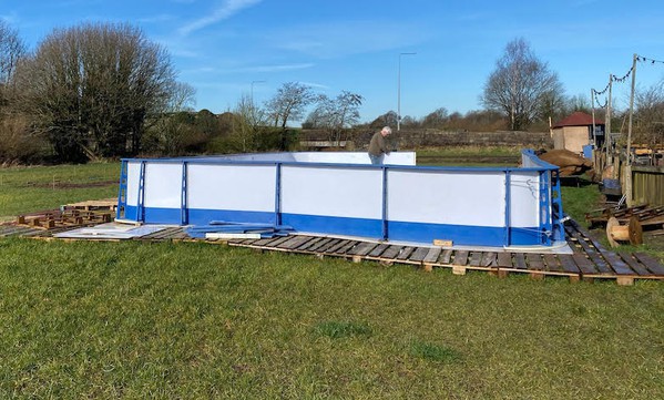 Selling Synthetic Ice Rink 10m x 6m